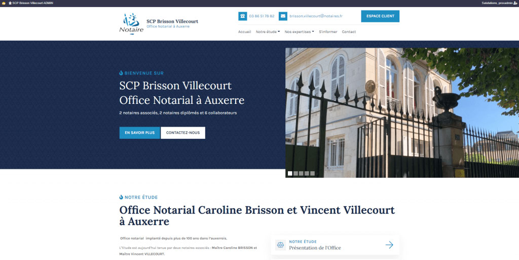 Etude notariale Brisson-Villecourt