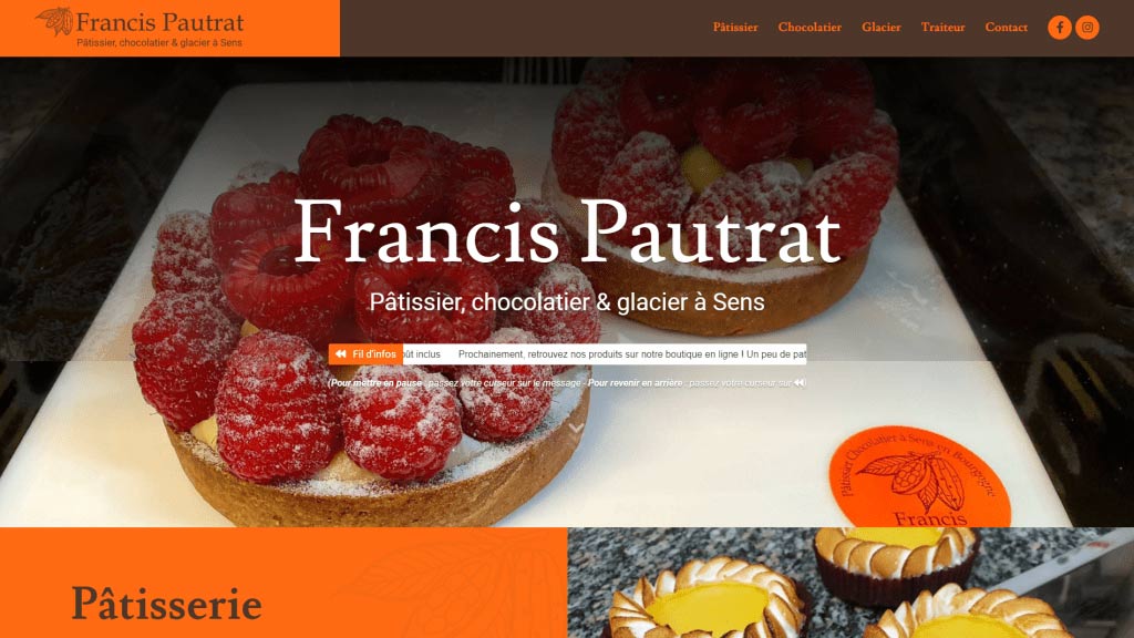 Francis Pautrat – Pâtissier Chocolatier