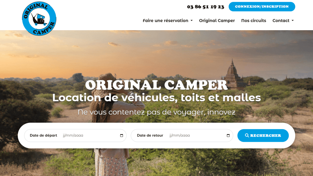 Original Camper E-réservation