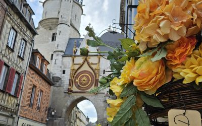 Relais de la flamme olympique à Auxerre pour les JO 2024